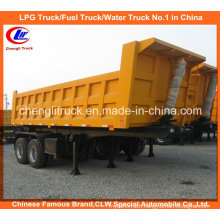 2 Axle 18cbm End Tipper/ Dump Truck Semi Trailer